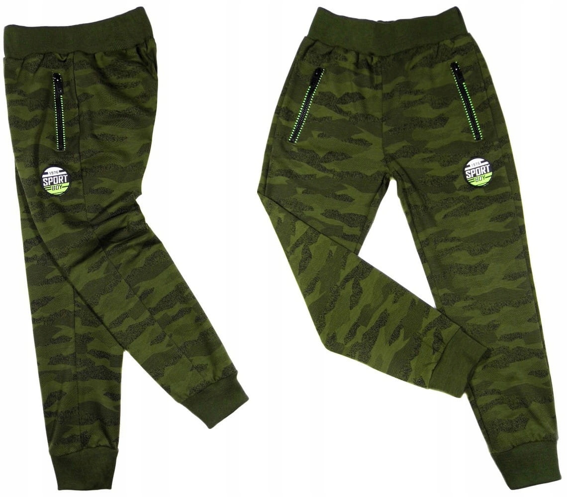 

Spodnie dresy moro 9824 Defence 12A khaki wojskowe