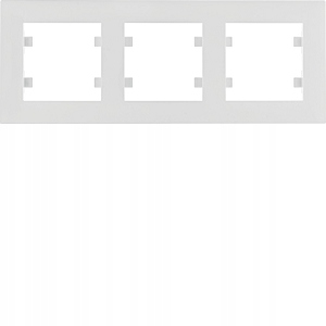 

Hager LUMINA2 Ramka 3-krotna pozioma Intense biała