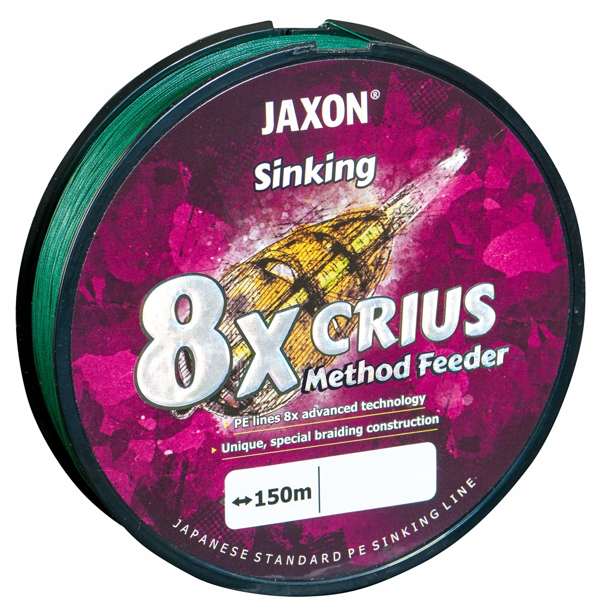 Plecionka Crius 8x Method Feeder 0,16mm 150m Jaxon