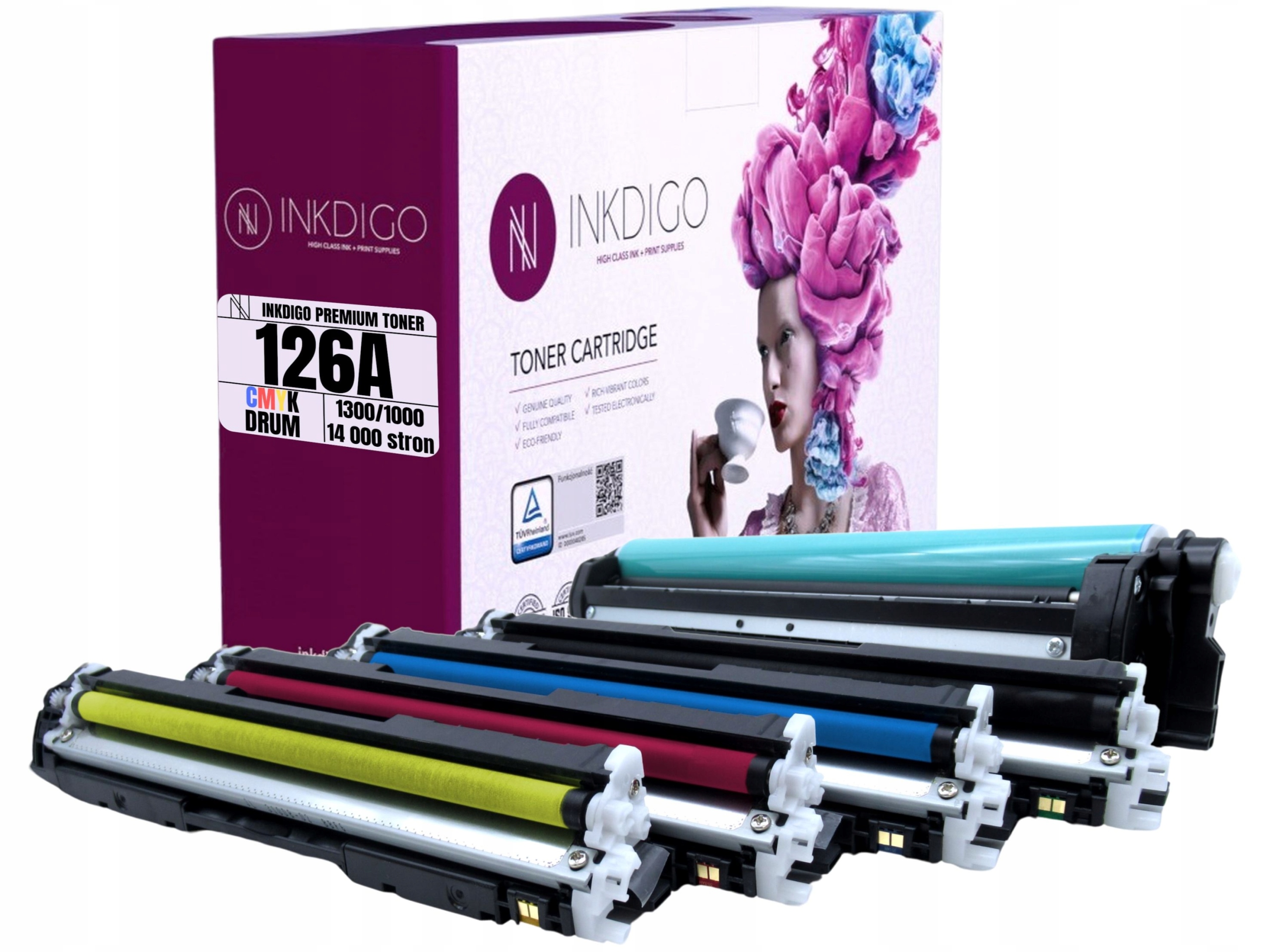 4 Tonery Buben Pro Hp Laserjet Color M175 M275