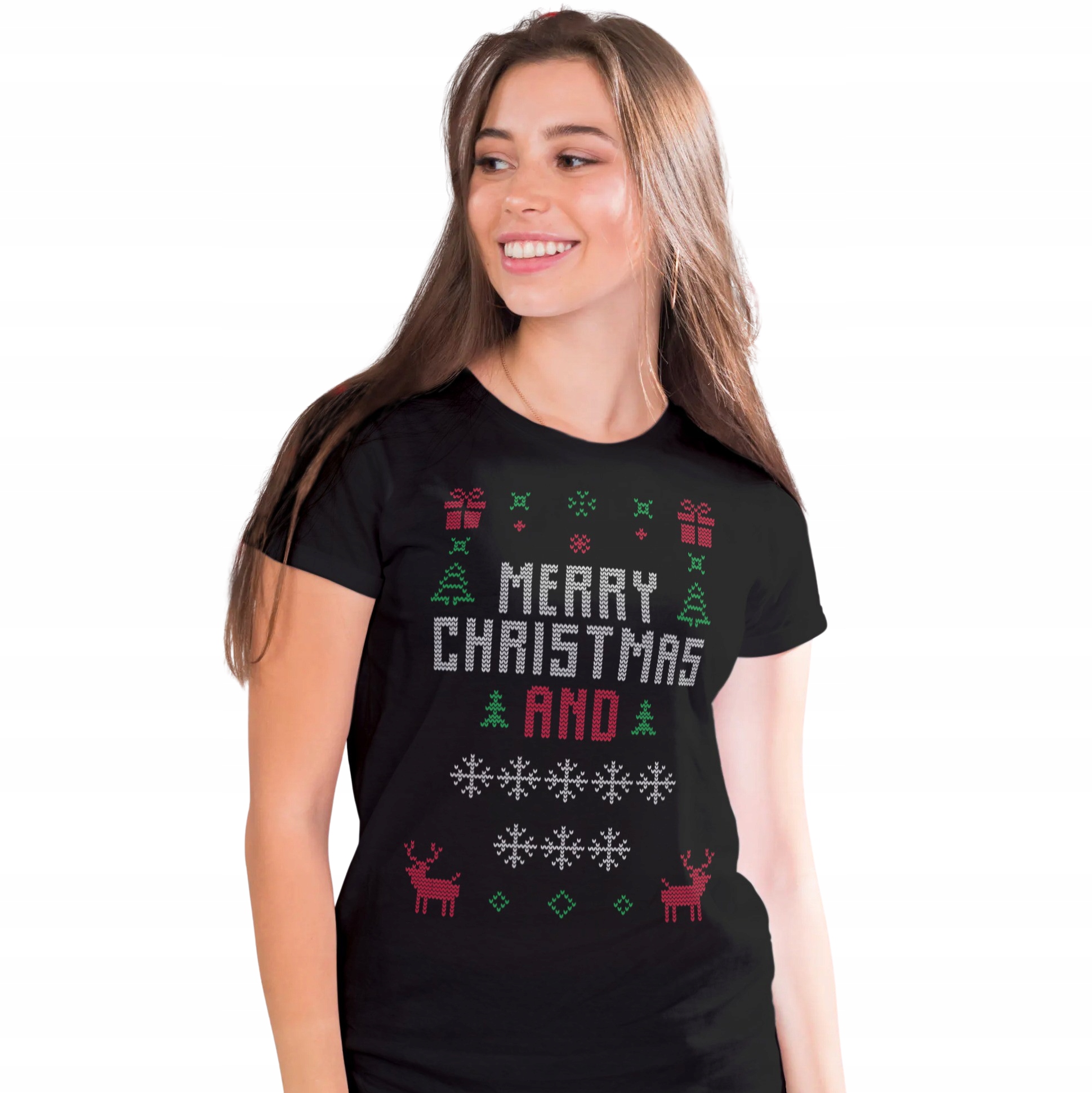 

T-shirt Koszulka Damska Anty Pis Na Święta