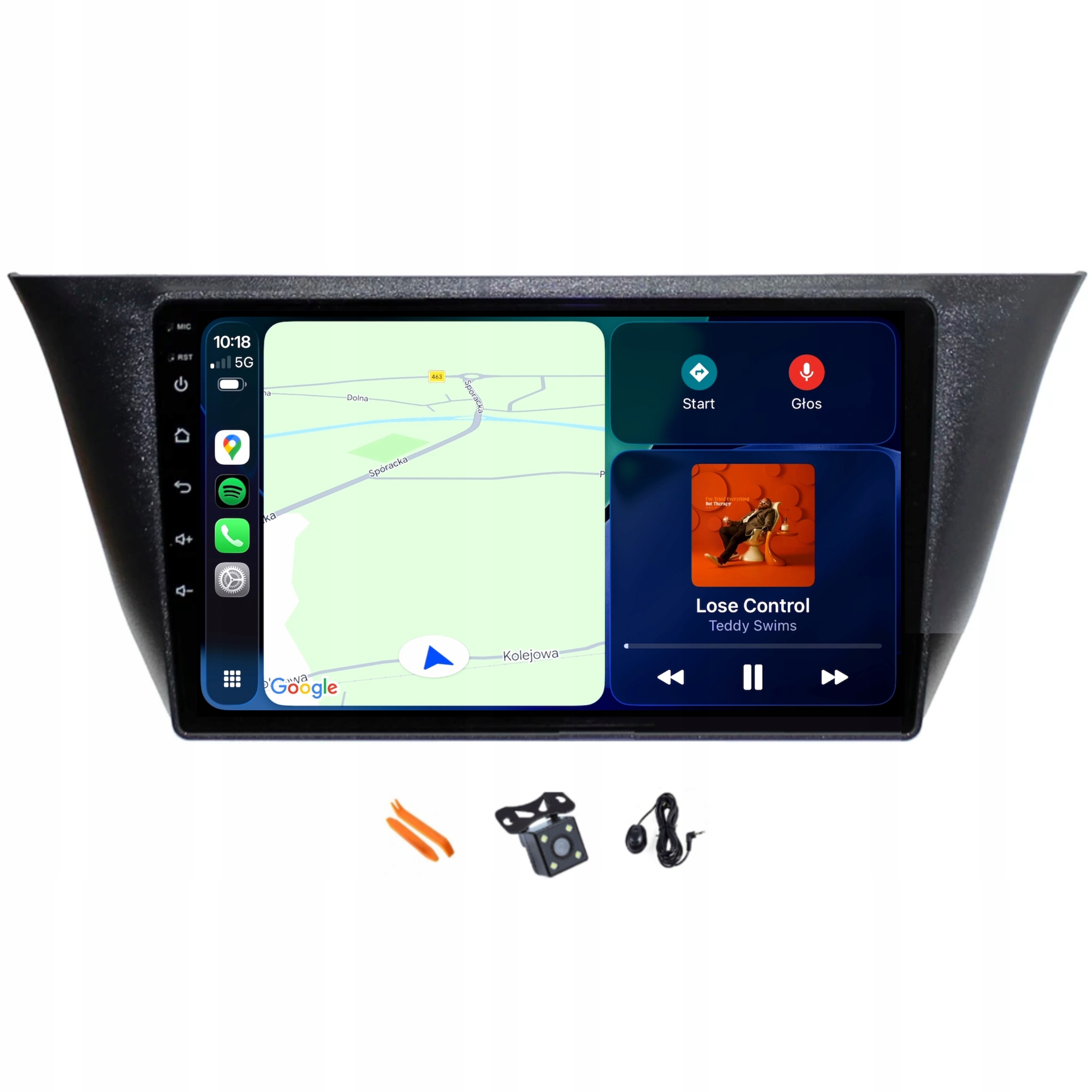 Radio Android Nawigacja Qled Carplay Lte Gps Iveco Daily 14-23