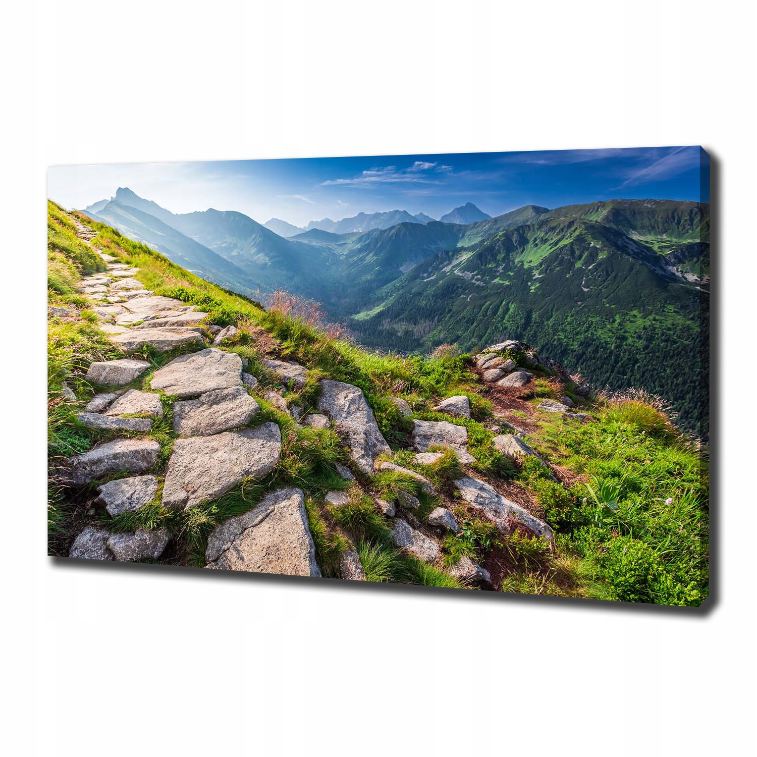 

Foto obraz na płótnie Wschód słońca Tatry 100x70cm