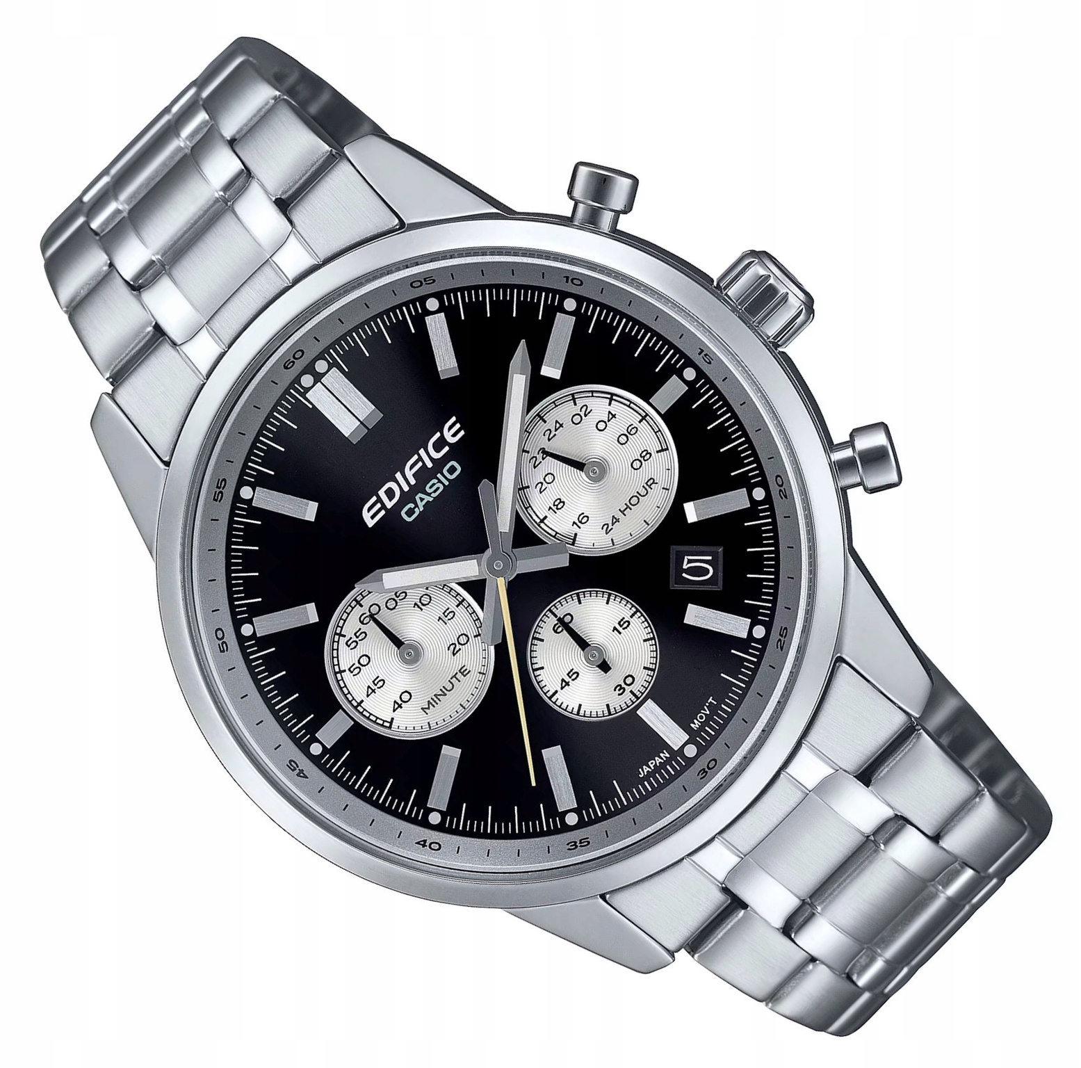 Ocelové Vodotěsné Hodinky Casio Edifice Chronograf EFR-575D-1AEF