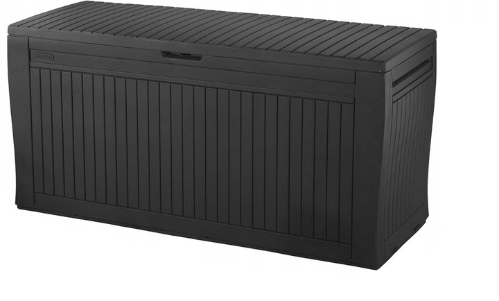 Záhradný Box 270 Litrov Balkónový Kufor Sedadlo Keter “comfy”