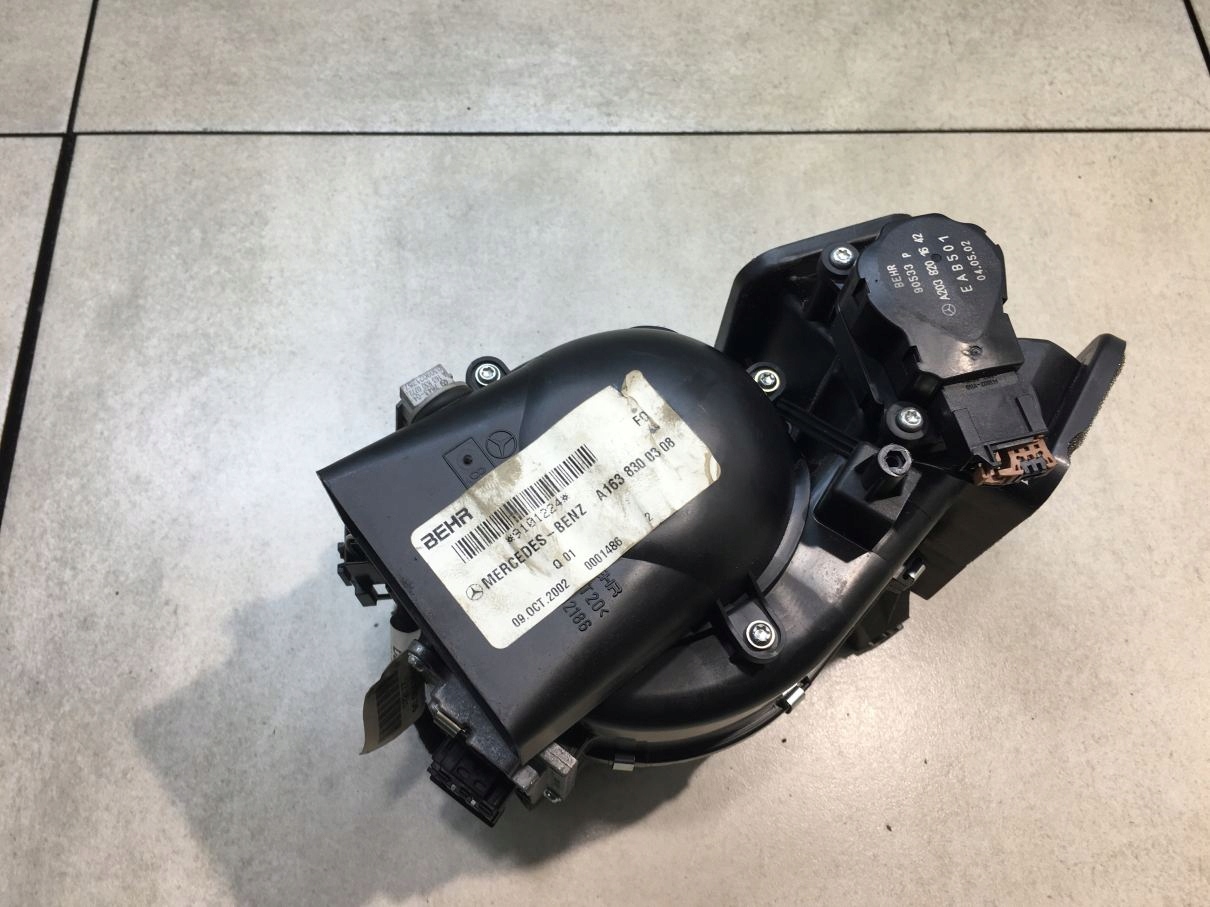 Lüfter DMUCHAWA heck MERCEDES ML W163 A1638300308