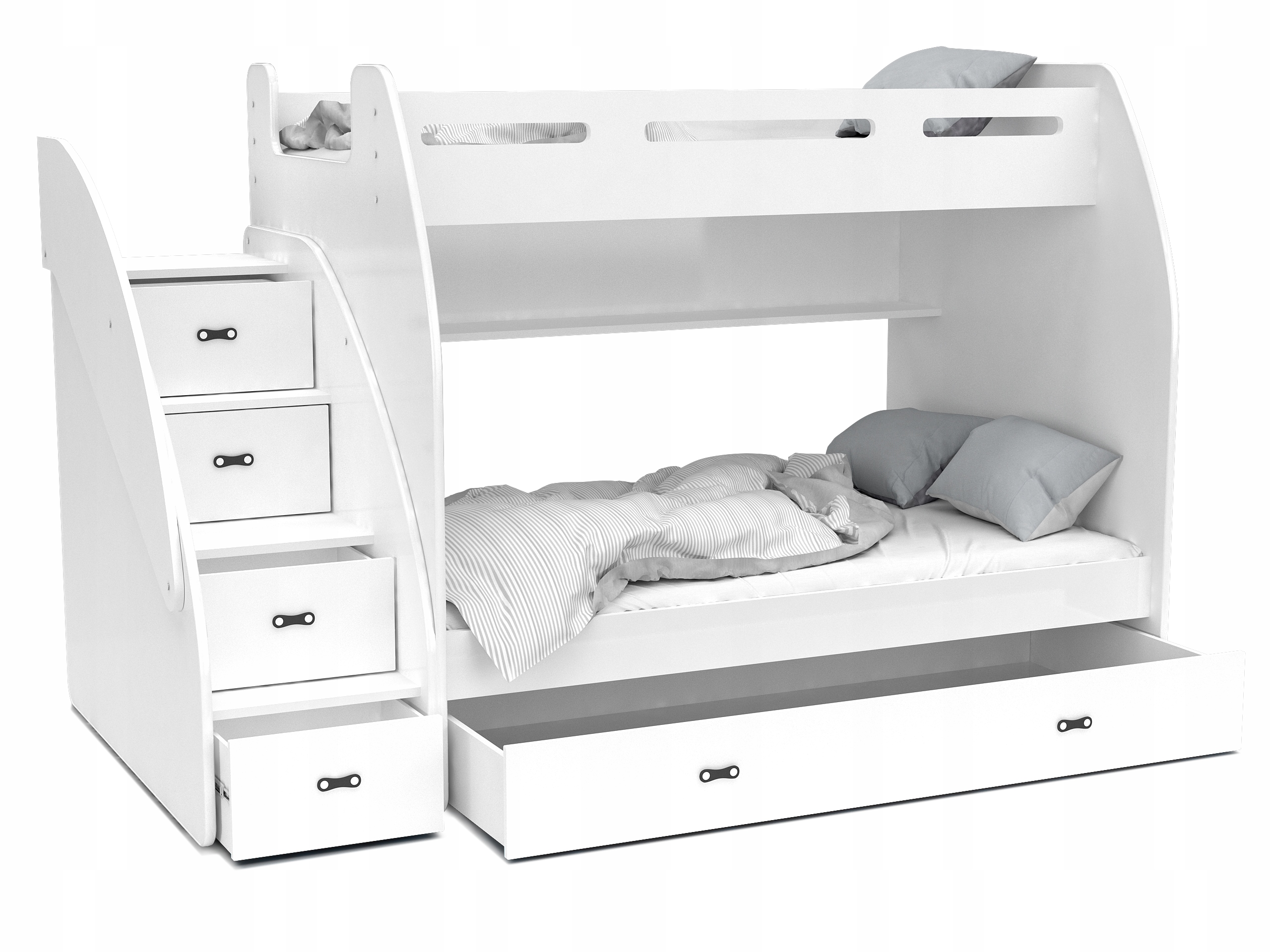 

Łóżko piętrowe 120/90x200 szuflada materac Zuzia