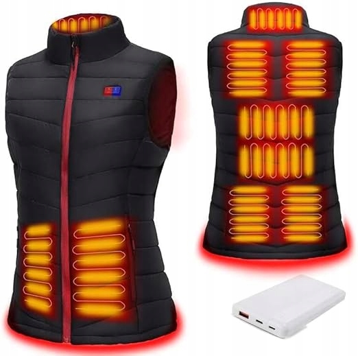 Dámská vyhřívaná teplá vesta Vesta Power Bank L