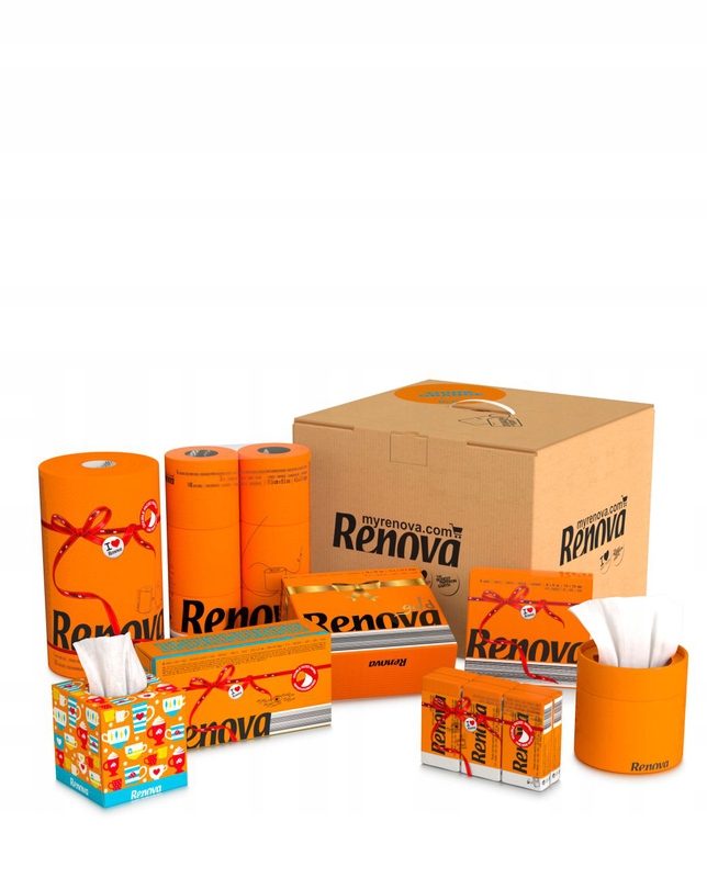 Oranžová sada Renova