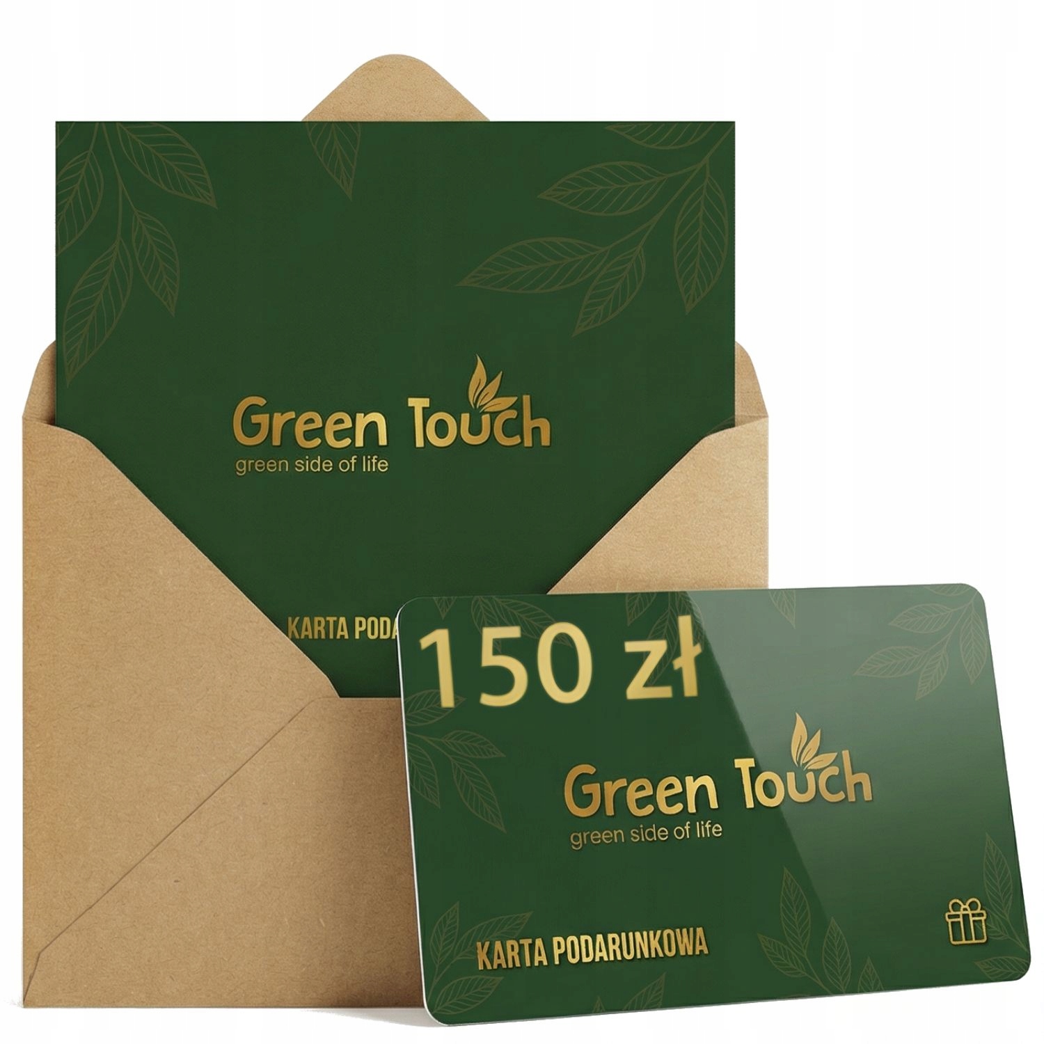 Dárková Poukázka Pro GreenTouch.pl Dárková Sada Vánoční Obálky V Hodnotě 150 Pln