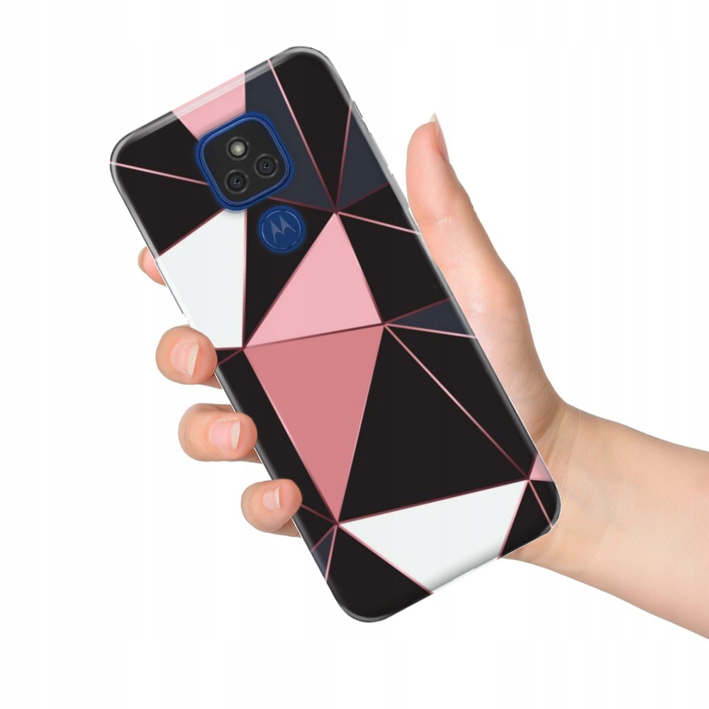 

Etui do Motorola Moto E7 Plus wzory mozaika guma