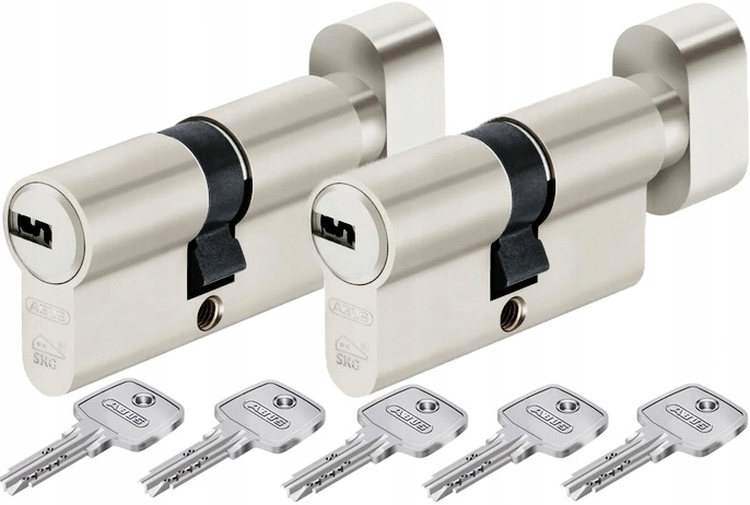 

Komplet wkładek Abus KD10 2x Gałka 50/30G+50/30G