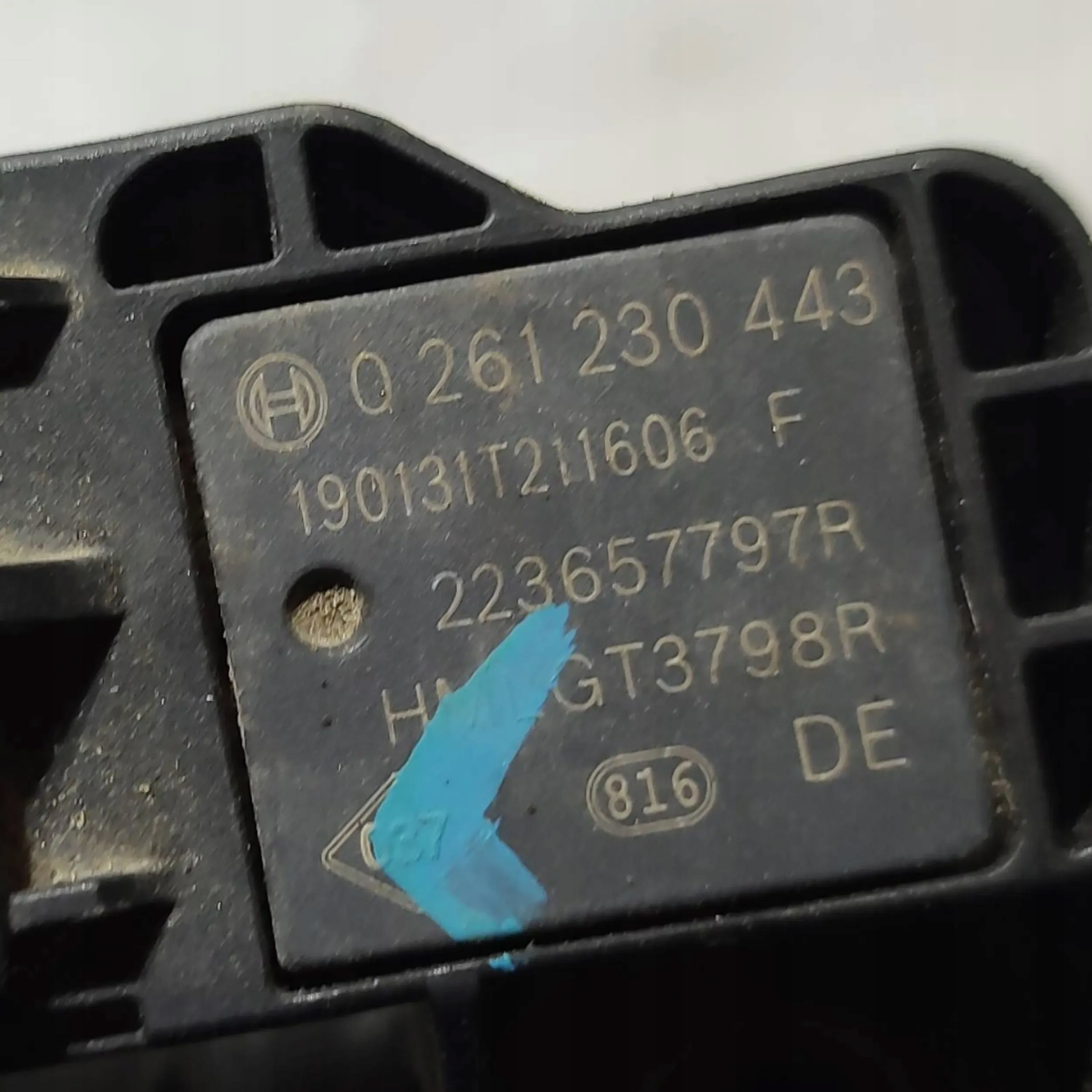 Dacia Logan II 2019r Capteurs Pression w kolektorze (MAP)