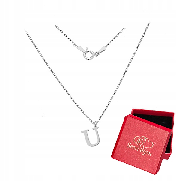 

Naszyjnik Z Literką Literka U Srebro 925 Łańcuszek