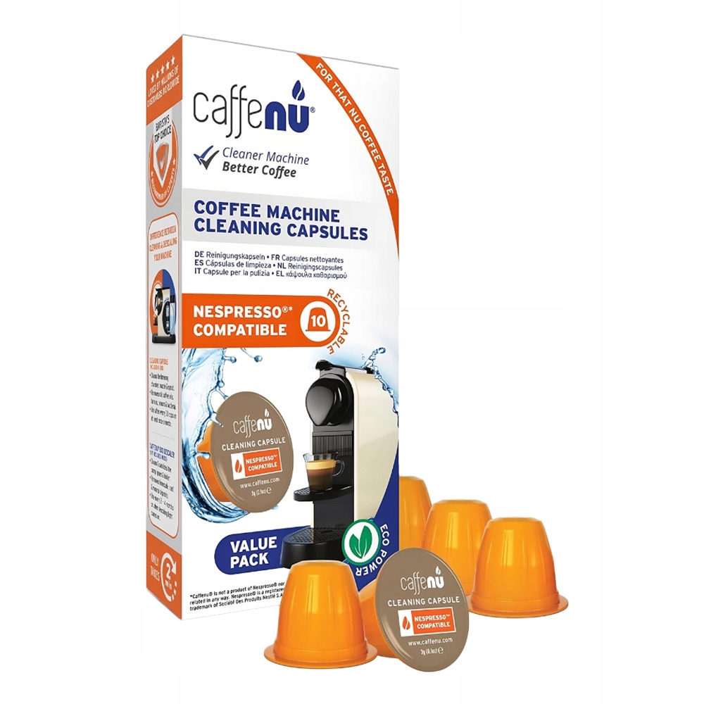 Kapsułki czyszczące Caffenu, 10 szt.