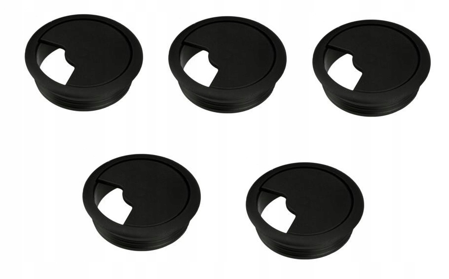 

Przepust Kabla Przelotka Zaślepka Fi 60 Czarny 5X