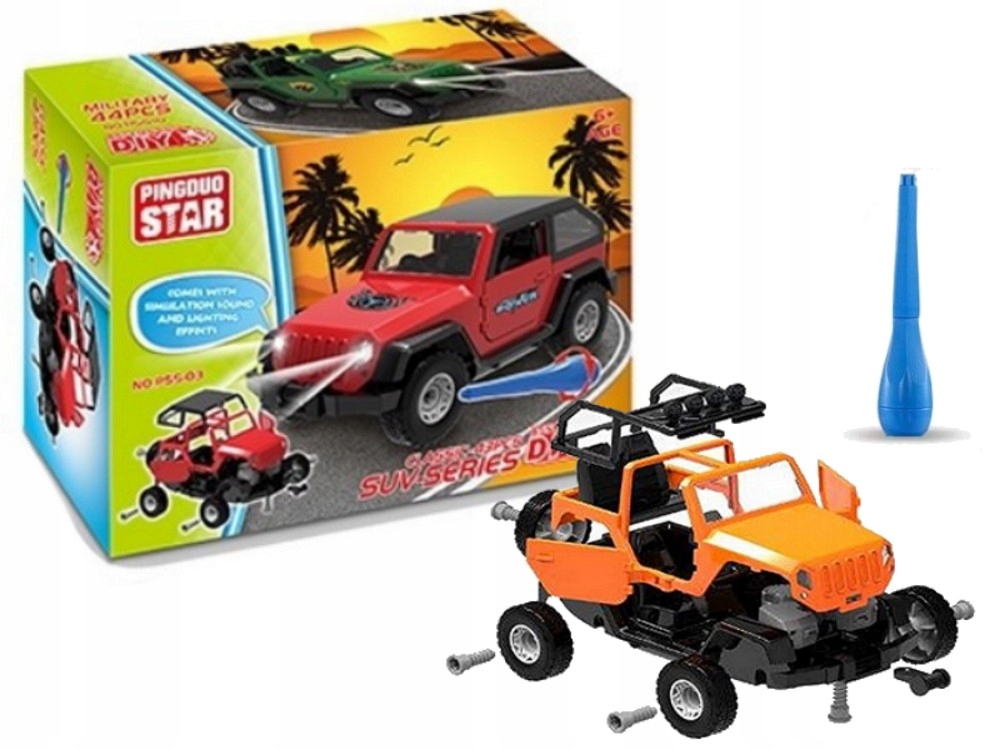 AUTO SUV DO SKRĘCANIA + ŚRUBOKRĘT 44 EL ŚW/DŹW