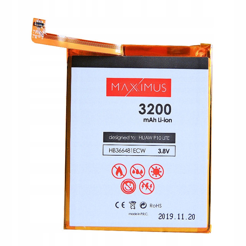 Bateria Maxximus do Huawei P10 lite 3200mAh Maxximus
