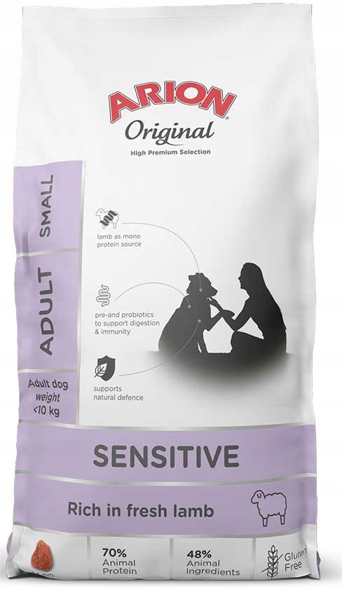 Arion Original Sensitive Adult Small Lamb & Rice 7kg