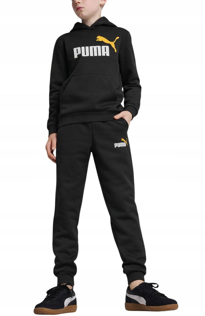 Puma dres dziecięcy czarny bawełna