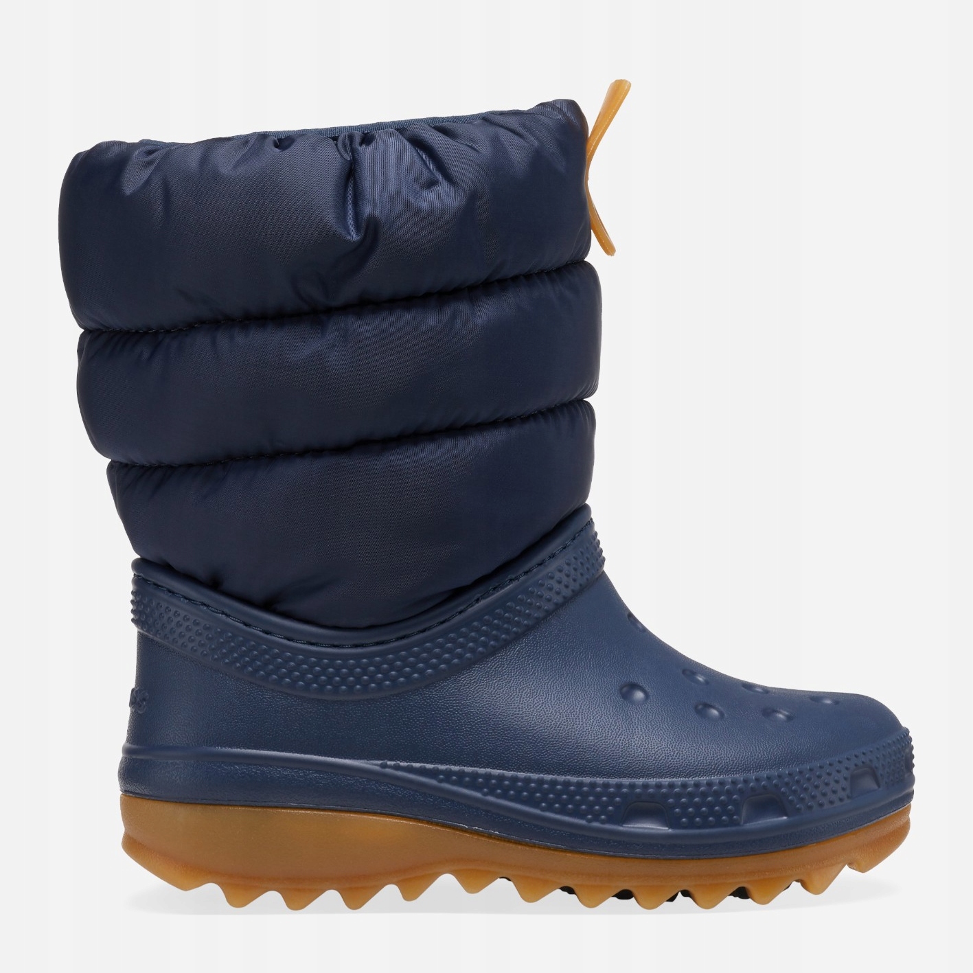 Śniegowce chłopięce ocieplane Crocs Classic Neo Puff Boot K 207684-4PQ