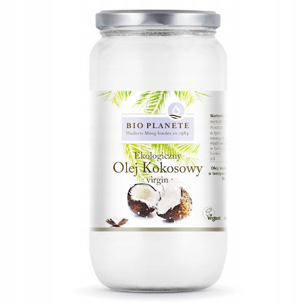 Levně Bio Planete Kokosový olej panenský Bio 950 ml
