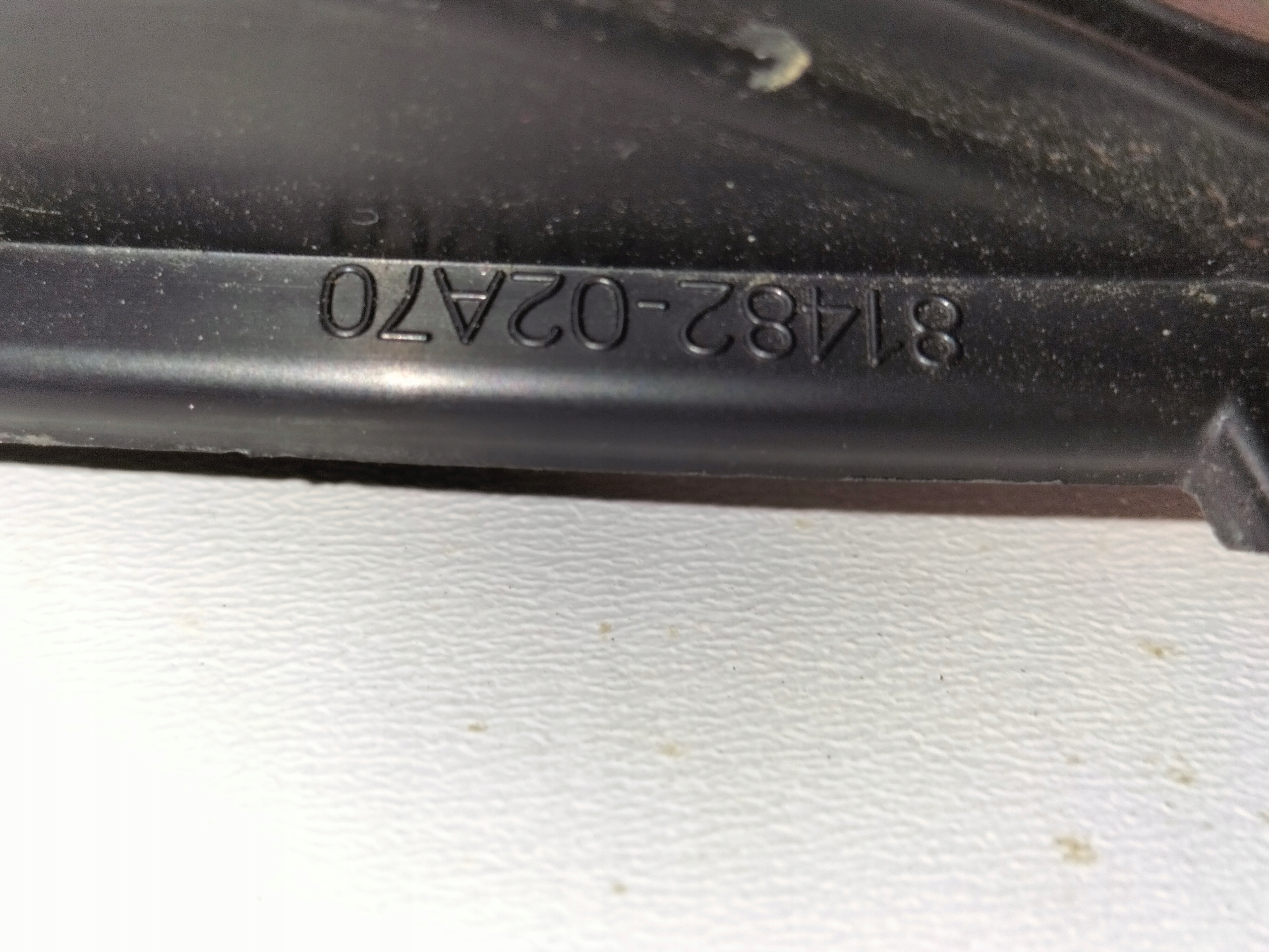 grille grid of a bumper front left TOYOTA COROLLA E21 18- sedan