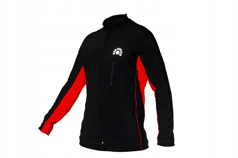 Stanteks Bluza Row. SR0071 Czarno-czerwona R. XXL