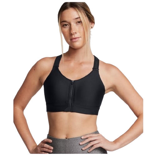 Under Armour Biustonosz Sportowy Z Wysokim Wsparciem Black Czarny M D-DD