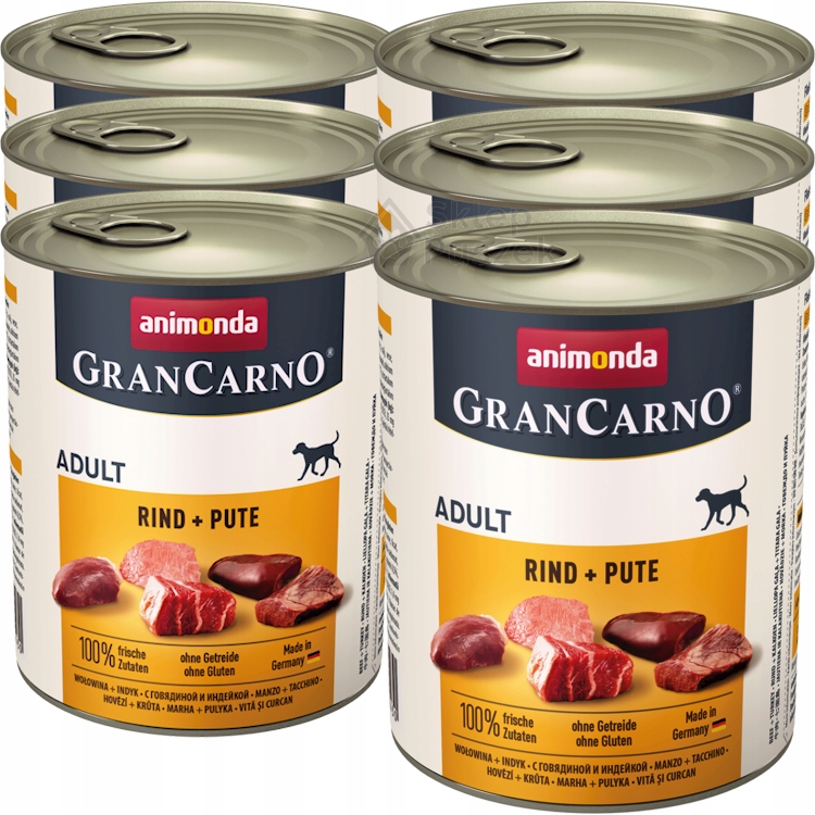 Levně Animonda GranCarno Adult 6x800 g Krůta