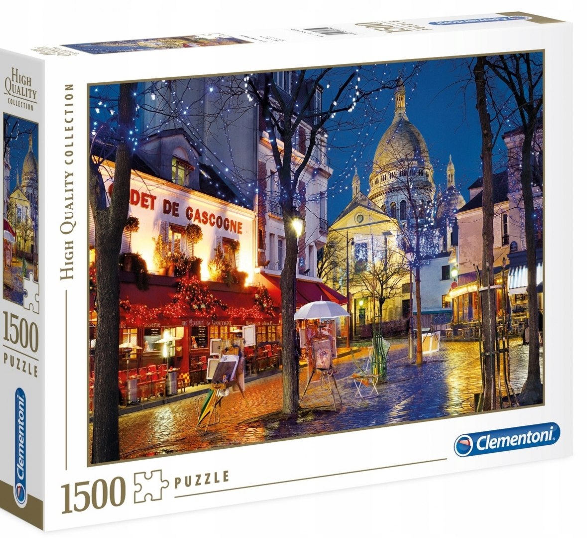 

Puzzle 1500 el. Paryż Montmartre 31999 Clementoni