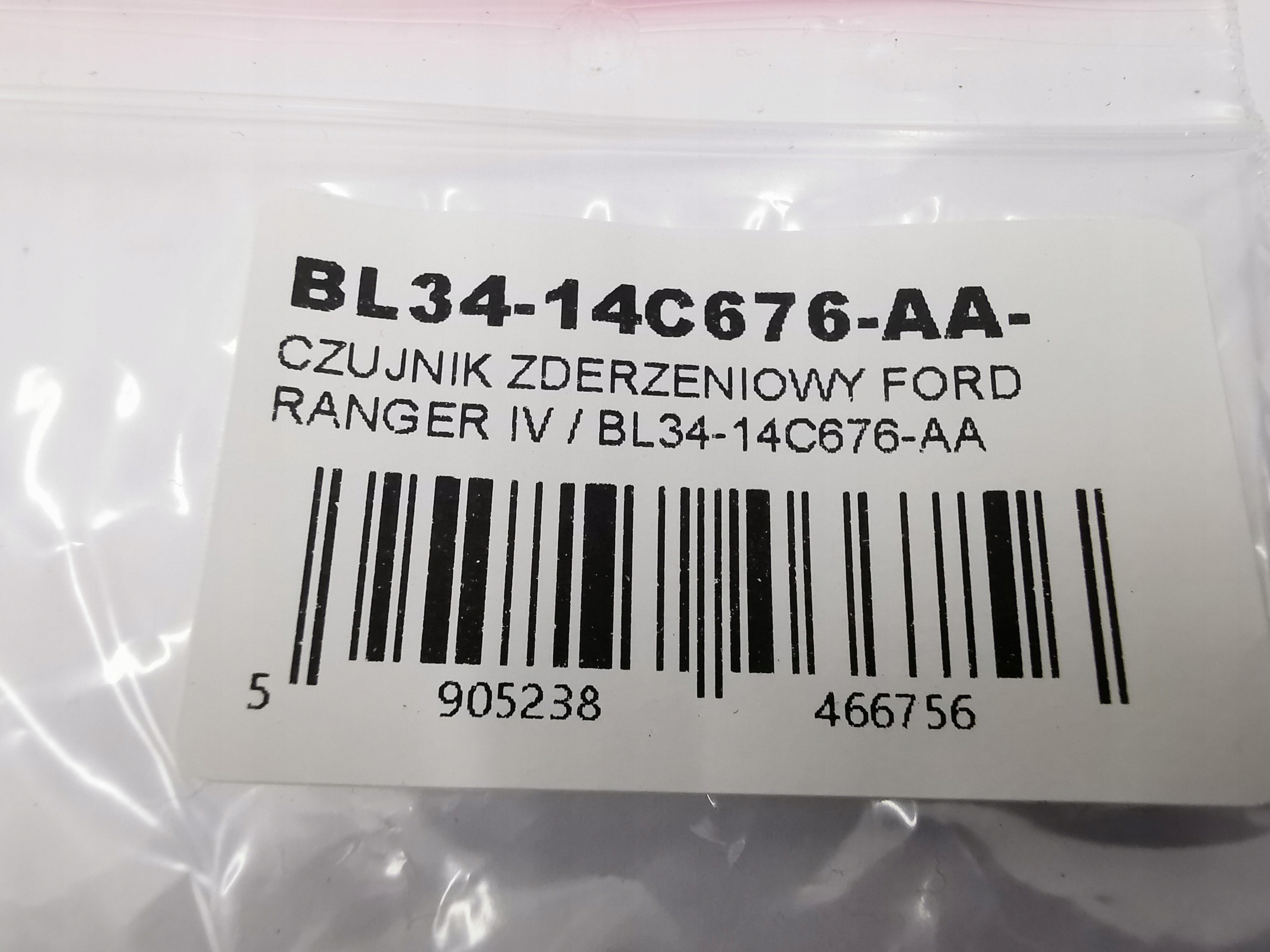 sensor crash FORD RANGER IV / BL34-14C676-AA