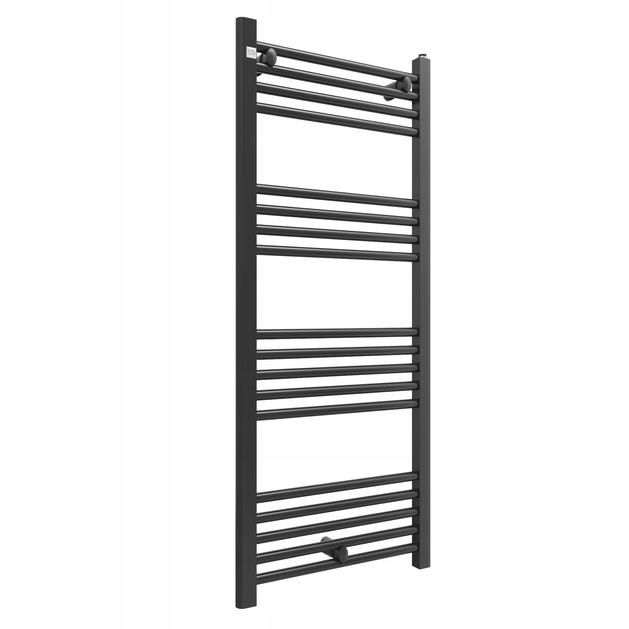 Kúpeľňový Ohrievač Čierny 50/120 cm Radiátor Moderný Puerto
