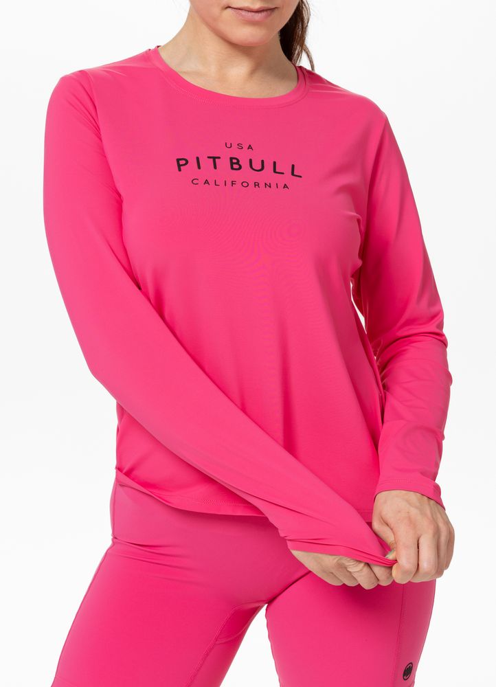 Damski Longsleeve sportowy Pitbull Treningowa Koszulka długi rękaw Avenida