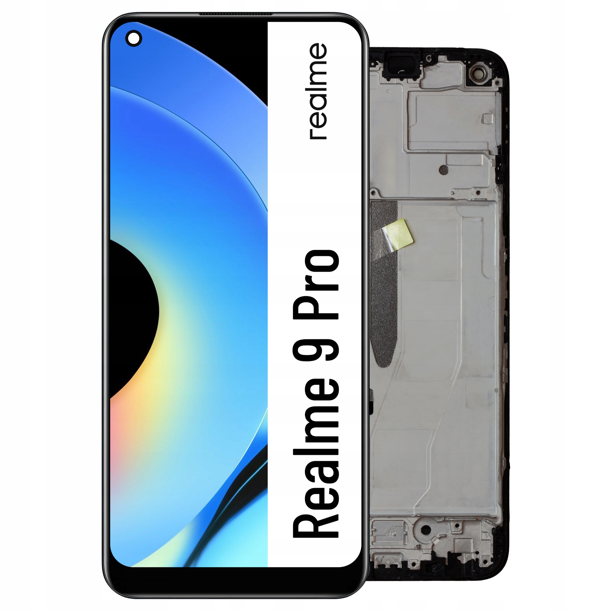 LCD displej pro Realme 9 Pro s Rámeček Matrix