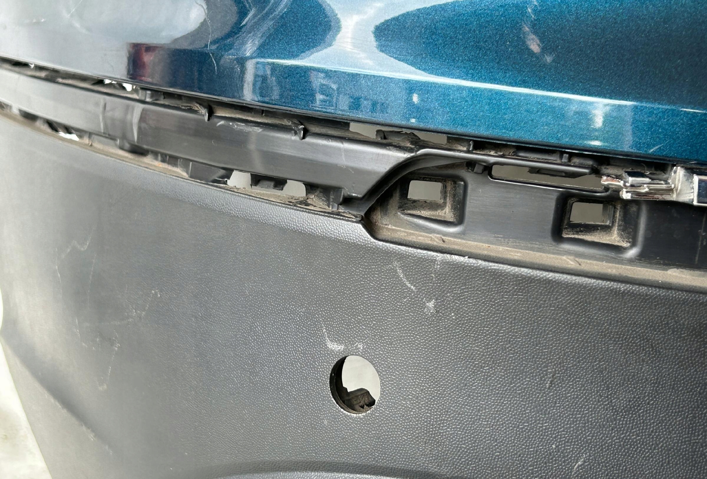 bumper rear part rear VW TIGUAN II 5NA PDC