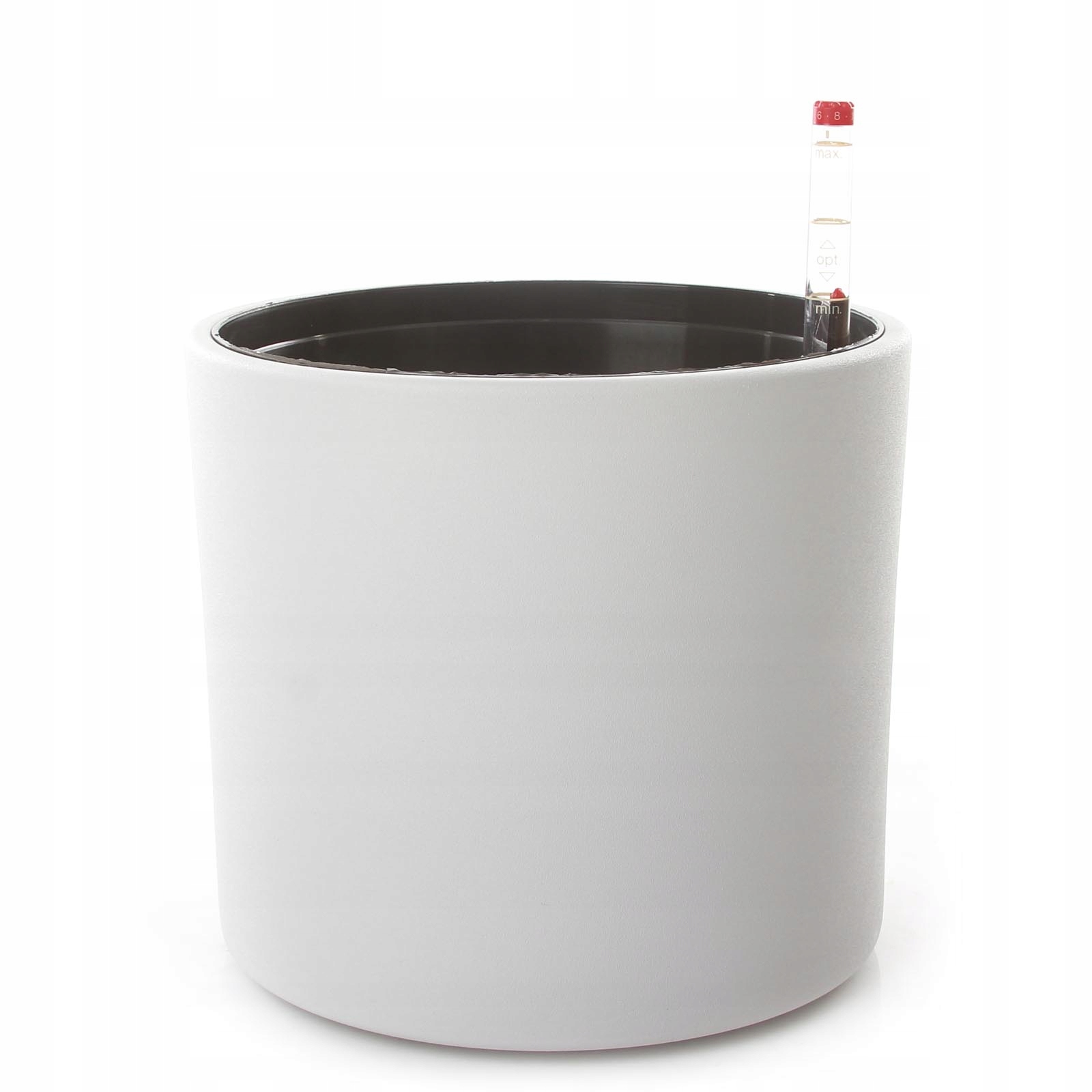 

szara osłonka ceramiczna Era 19 do hydrokultury