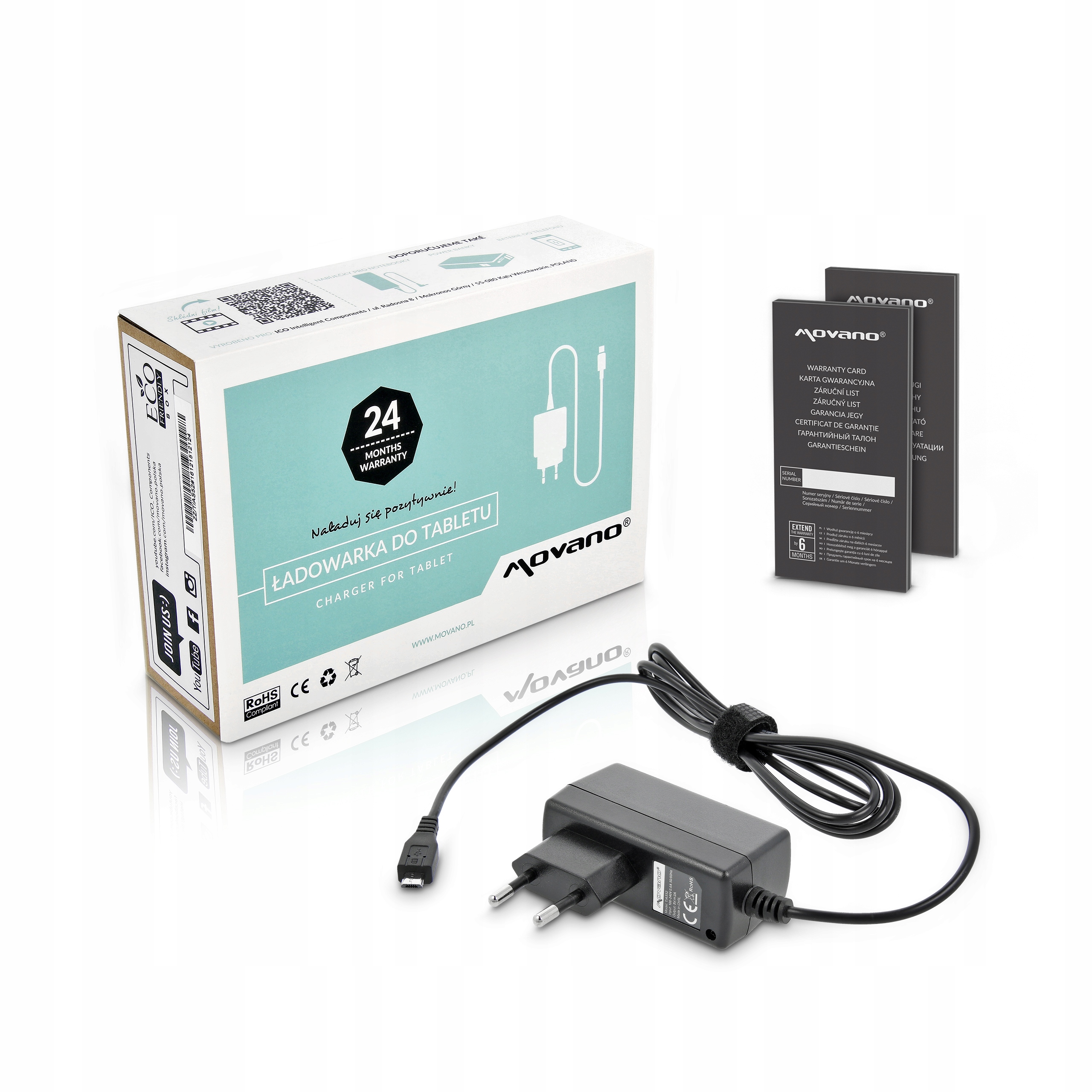 

Zasilacz ładowarka 5v 2a microUSB 10W