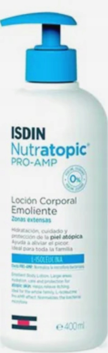 Isdin Balsam do ciała Isdin Nutratopic do skóry atopowej 400 ml