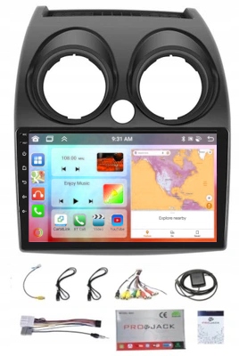 Rádio Navigace Android Nissan Qashqai J10 2006-2013 Carplay 6/128GB