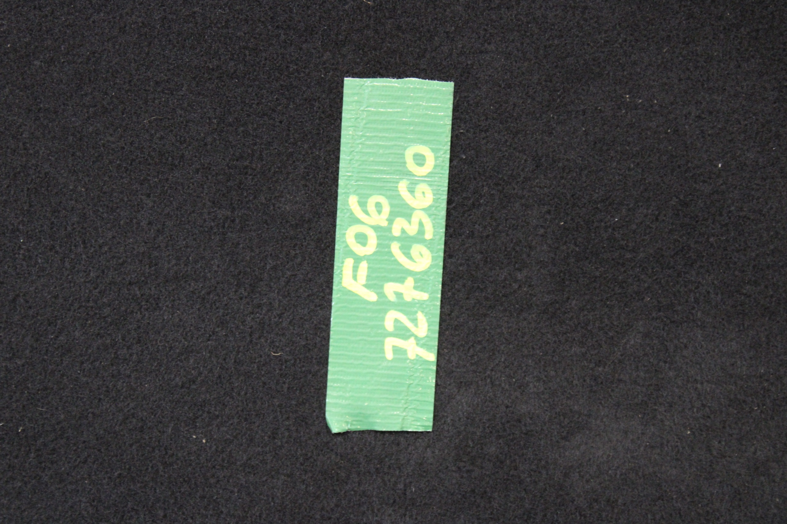floor boot upholstery 7276360 BMW 6 GRAN COUPE F06 m-packet