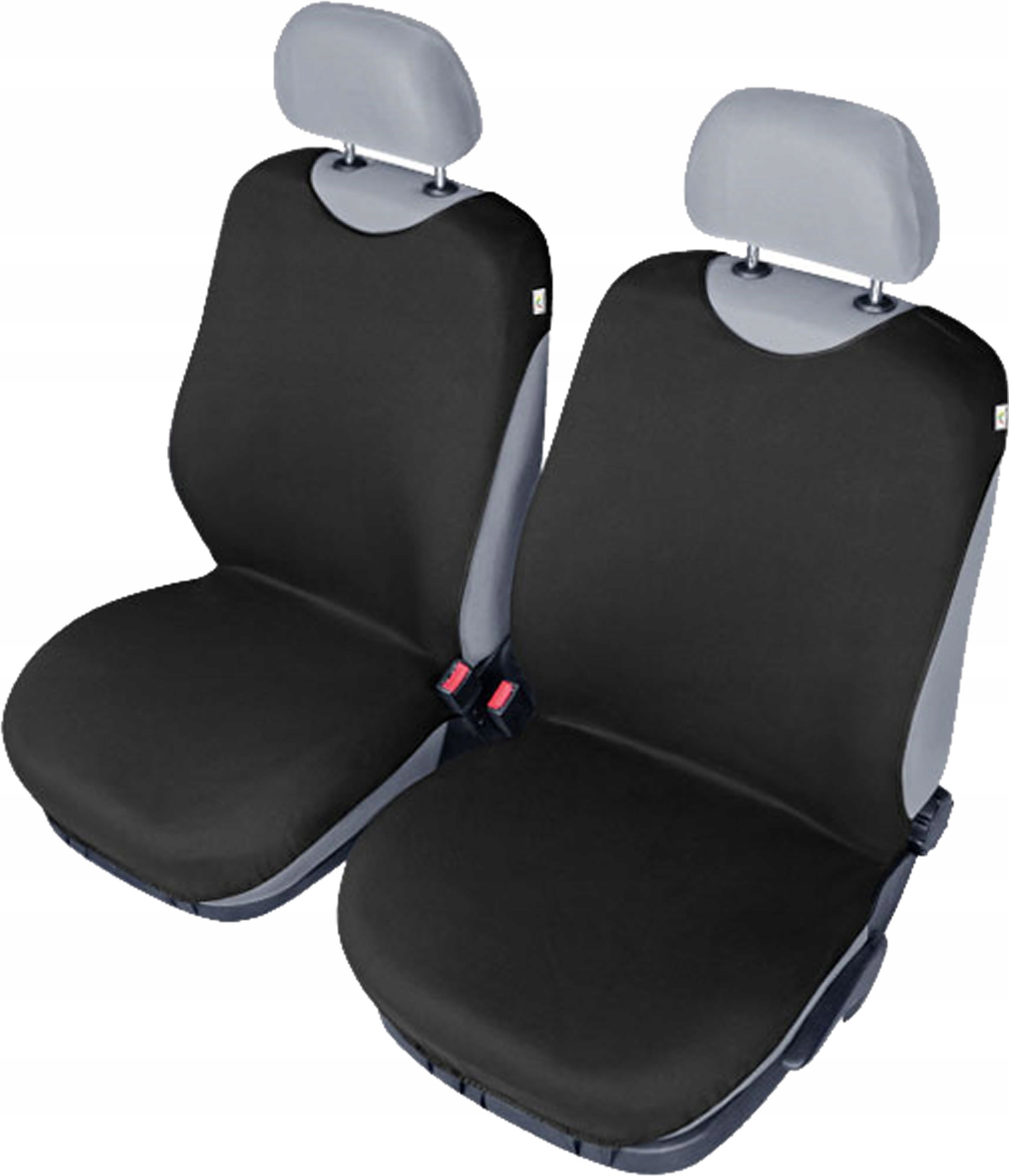 

Pełne Koszulki na przednie fotele Cotton czarne