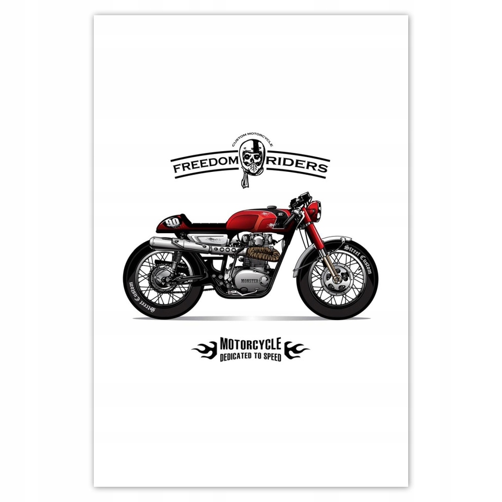 

Plakaty 62x93 Motocykl Zabytek Vintage