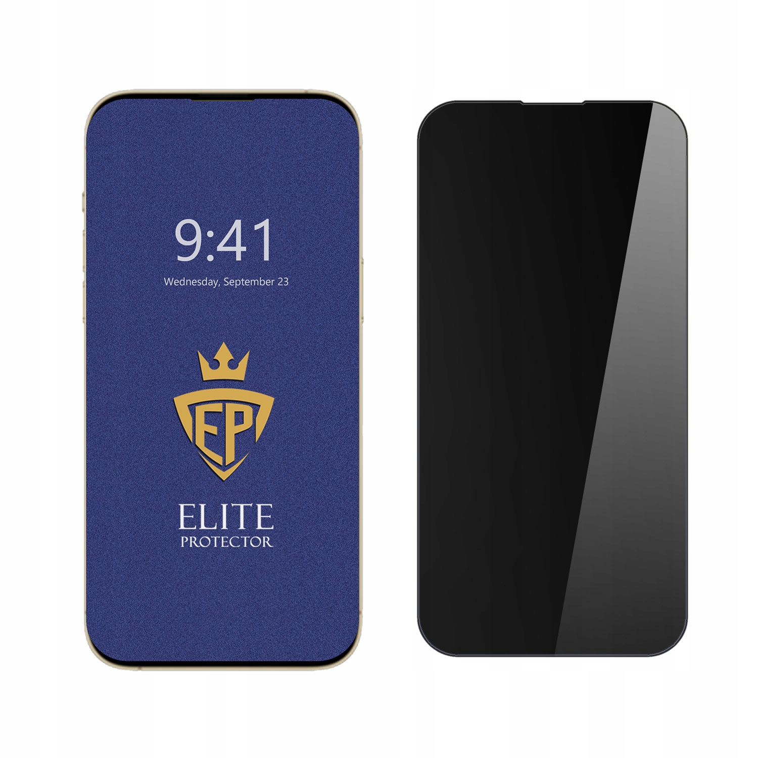 2v1 Fólie 5D Privacy Anti-spy Pro Apple Iphone 14 Pro Matná Bez Otisků