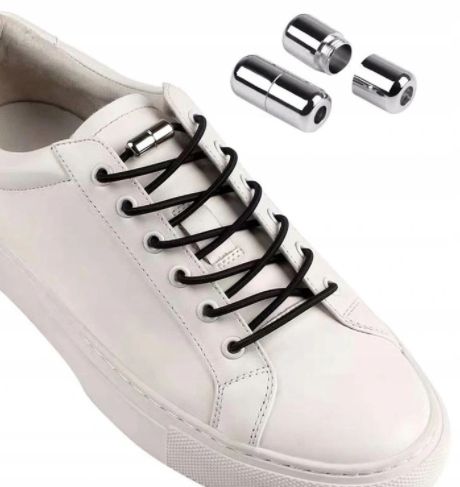 

Sznurowadła Bez Wiązania Elastyczne Czarne