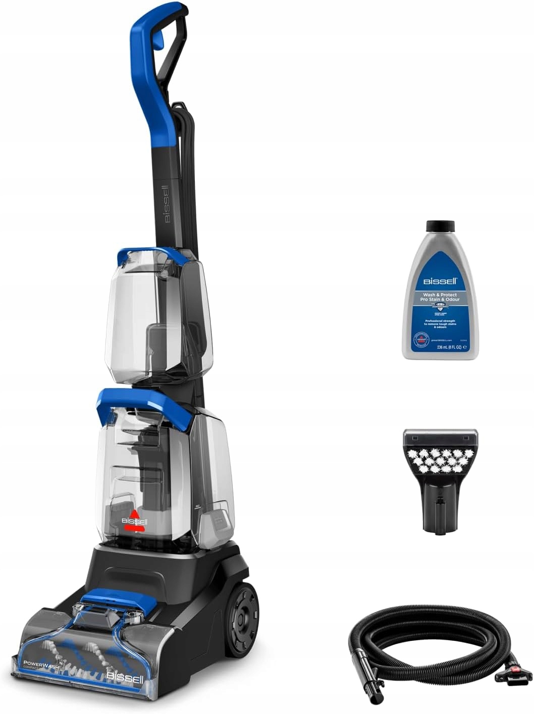 Bissell PowerWash Compact Pet 4058N Odkurzacz pionowy do prania dywanów