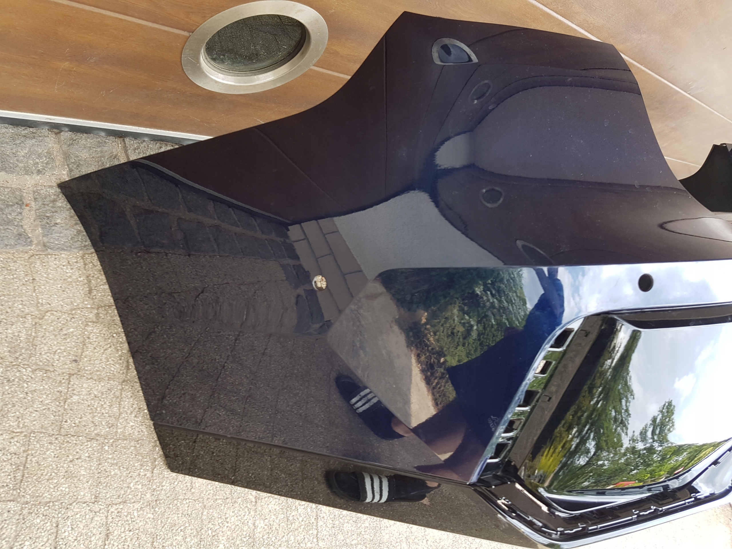 bumper rear BMW G70 m-packet