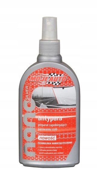 MOJE AUTO PŁYN PRZECIW PAROWANIU SZYB NANO 250ML