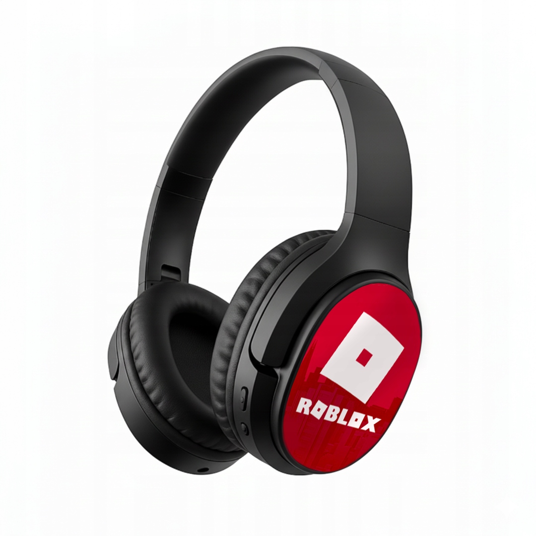 Słuchawki bezprzewodowe nauszne ERT czarne Bluetooth