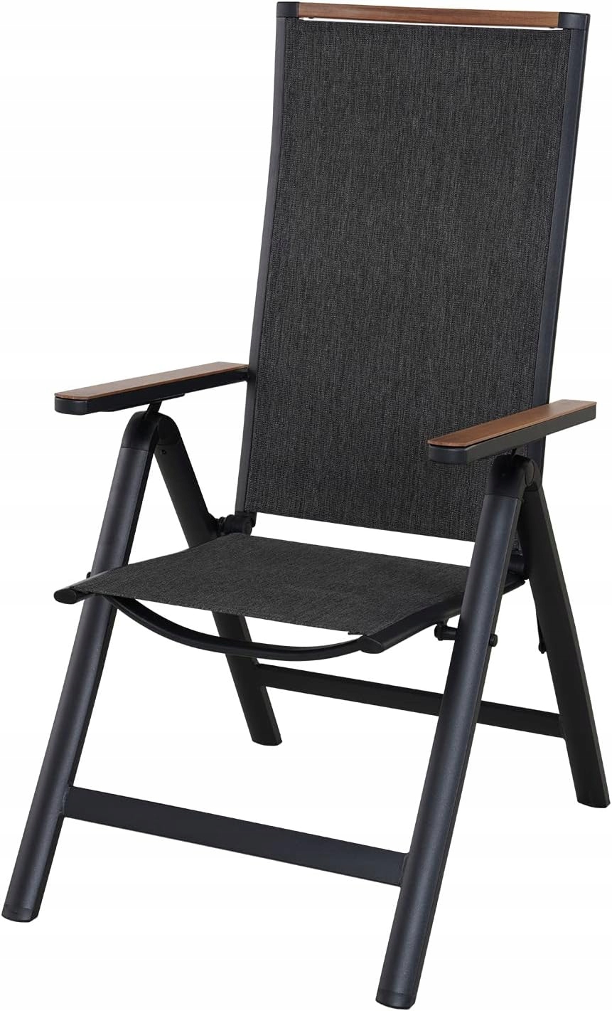 Prémiová Záhradná Stolička S Sklopným Vysokým Operadlom, 6 Nastavení, Grand Patio